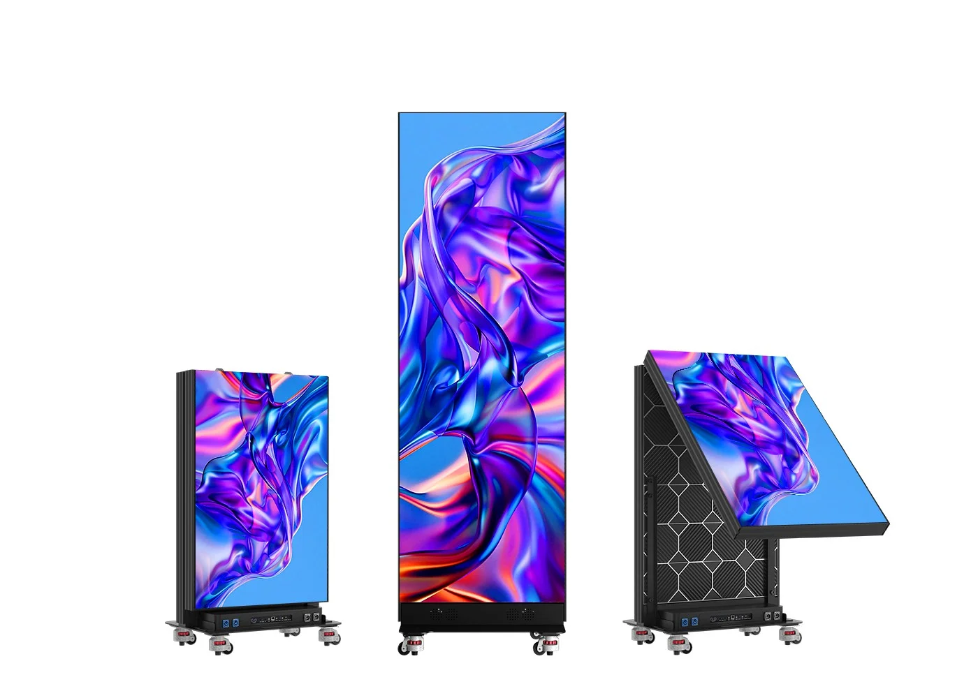 Écrans LED au Maroc - poster LED portable et pliable haute luminosité pour affichage publicitaire au Maroc