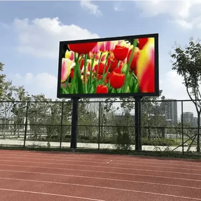 panneau publicitaire exterieur led double colonne Panneau publicitaire extérieur LED double colonne pour affichage urbain